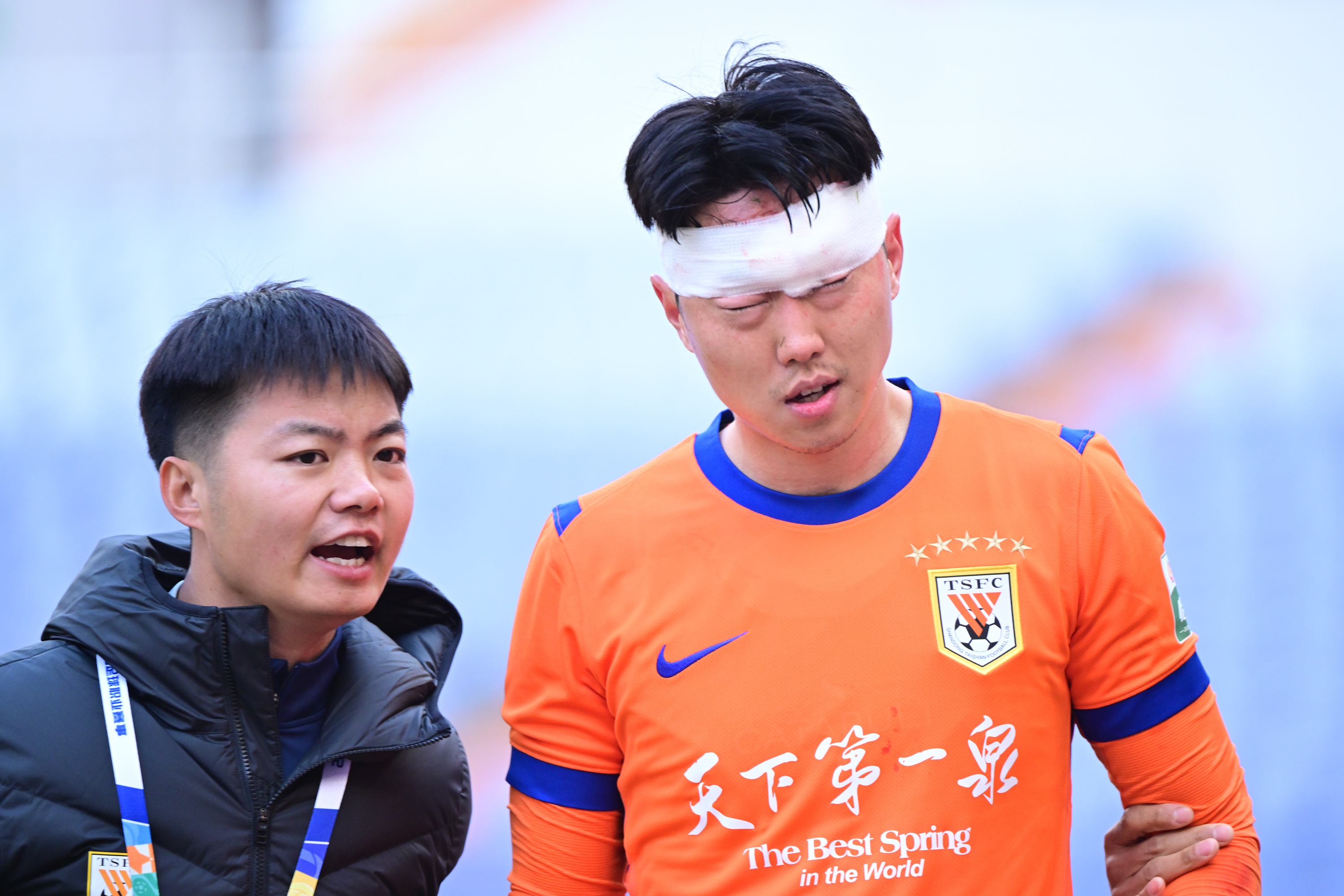 魯媒披露高準翼傷情細節 缺席國足因首輪縫三十針