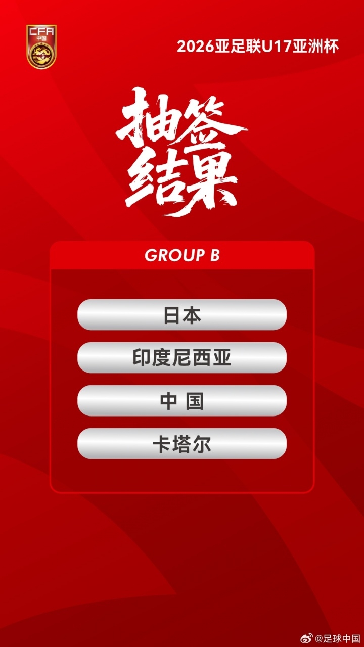 中國或接手2026年U17亞洲杯 沖擊世少賽資格現轉機