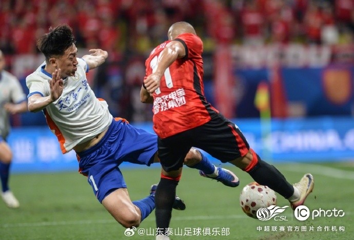 泰山客場0-1蓉城，五輪連勝終結