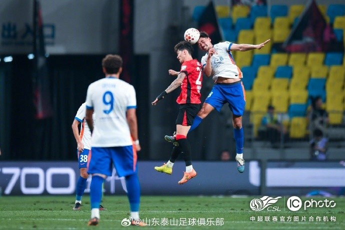 泰山客場0-1蓉城，五輪連勝終結