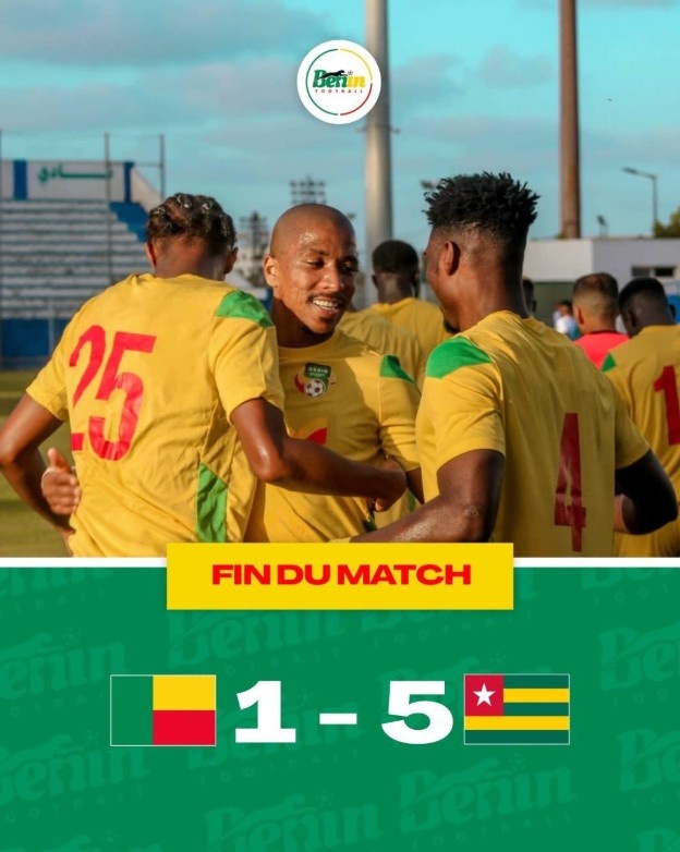 國足躺升一位：貝寧1-5慘敗多哥，FIFA排名升至第91位