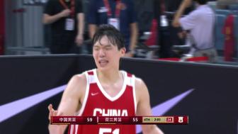 [楊瀚森關鍵勾手]關鍵進球??楊瀚森要到低位！背打轉身勾手拋進！