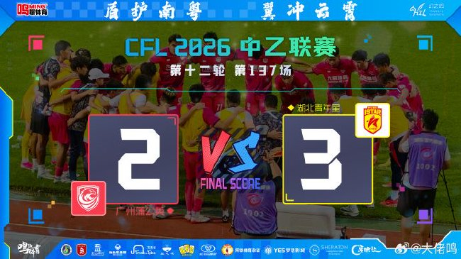 角球破門難填開局天坑 廣州蒲公英主場2-3負于湖北青年星